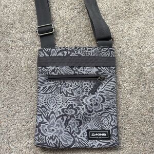 Dakine Grey Floral Crossbody Bag for women